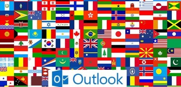 Configurar o idioma no Outlook