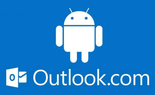 configurar o Outlook.com no Android