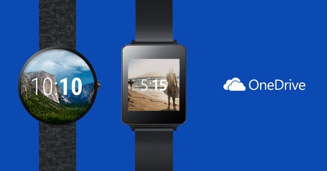 onedrive android wear